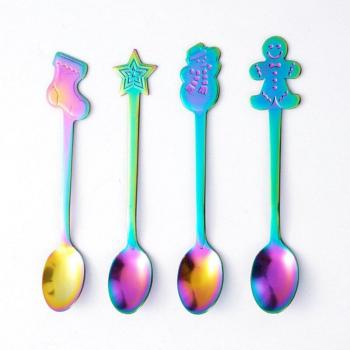 Cucharas Festivas para Café y Té