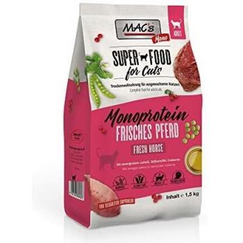 MAC's Cat Adult Monoprotein Pferd Katzentrockenfutter 1,5kg