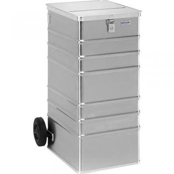 Conteneur industriel Gmöhling D 1009 S, capacité 240 L, aluminium