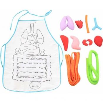 Puzzle Coton 3D – Tablier d’Apprentissage des Organes