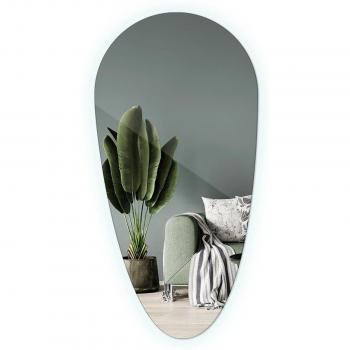 Miroir LED Forme Larme 35×70 cm – Ambiance Froid