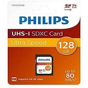 Philips SDXC-Karte 128 GB Klasse 10 UHS-I U1