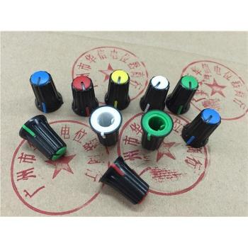 Colorful D-Hole Knob Caps for Potentiometers