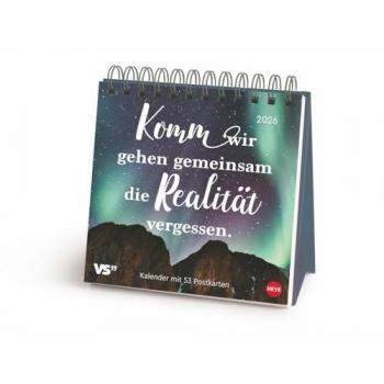 Visual Statements Premium-Postkartenkalender 2026