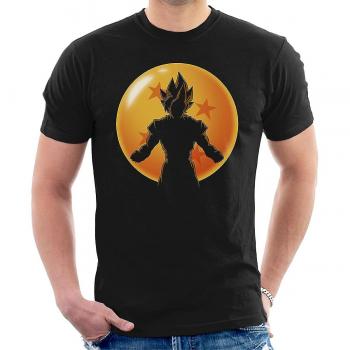 T-shirt Saiyan Dragon Ball pour Hommes