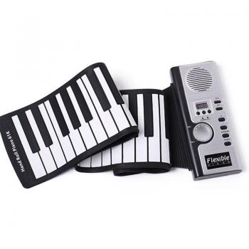 61-Key Portable Soft Keyboard