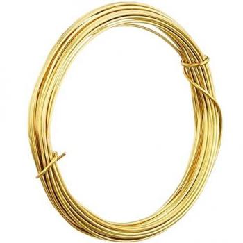 Alambre de Bisutería Efco 22 225 10 Dorado 1,00 mm