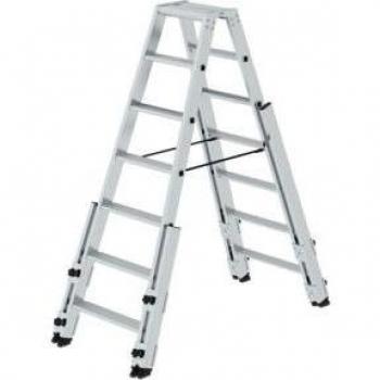 Treppen-Stehleiter 2x7 Stufen