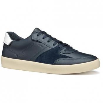 Sneaker Uomo Geox Affile Blu Scuro EU 45