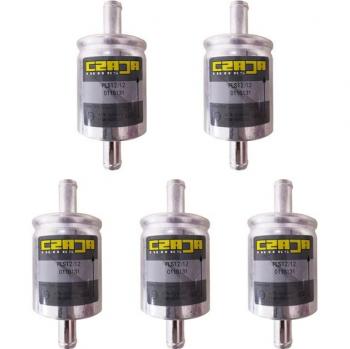 5 Pack LPG CNG Gas Filters for Gas Vehicles, 12mm