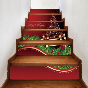 Festive 3D Stair Riser Decor