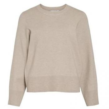 VILA Damen Strickpullover Rundhals 2XL VICASSIE O-NECK