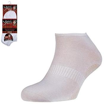 Pack Triple Calcetines Deportivos Tobilleros Blancos
