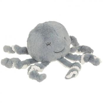 Peluche Infantil Pulpo Azul 16x22 cm