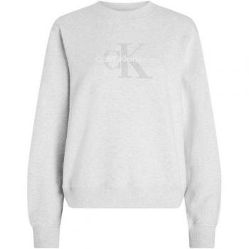 Calvin Klein Jeans Crewneck Sweatshirt mit Logostickerei für Damen