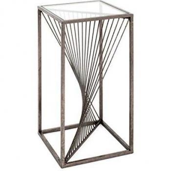 HAKU Möbel Konsole in antikbronze, 30 x 30 x 60 cm