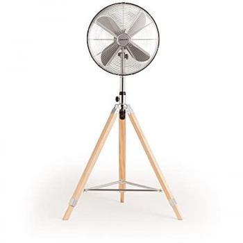 Ventilateur sur pied 50 W AIR TRIPOD RETRO – Moteur 100 % cuivre, style vintage
