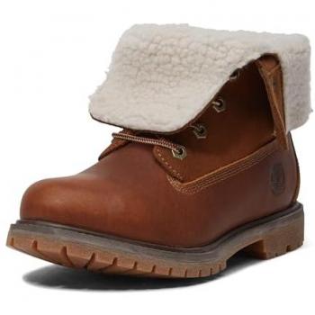 Timberland Authentic Dark Brown Women’s Waterproof Mid‑Boot with Lining – Size 4