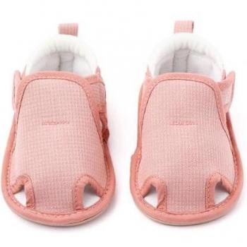 Solid Color Soft Cotton Baby Prewalker Shoes