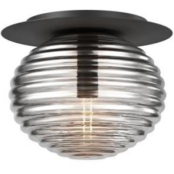 MAYTONI DECORATIVE LIGHTING Deckenleuchte Reels, Schwarz-transparent, 1-flammig