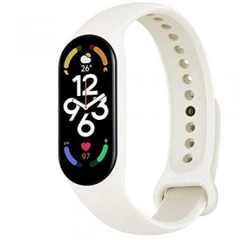 Corde Silicone Gris OcioDual – Remplaçante pour Xiaomi Mi Band 5, 6, 7 & Amazfit 5