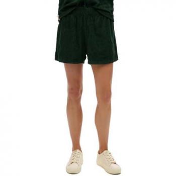 Short en tissu absorbant Superdry Country Club, couleur verte, taille 40 EU/12 UK