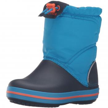 Botas de Nieve Crocs Crocband LodgePoint para Niños, Azul (Ocean/Navy), 29/30 EU