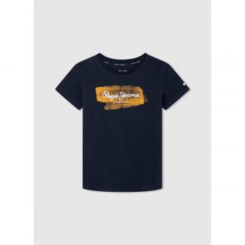 Camiseta Pepe Jeans niño color marino con degradado