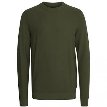 Casual Friday Strickpullover in tiefgrün
