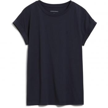 Nachtblaues T-Shirt für Damen