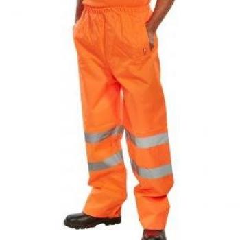 B-Seen BSEEN Traffic Trousers Orange XL