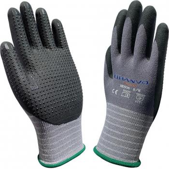 Guantes Microespuma Nitrilo Gris 5 Pares