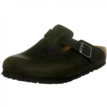 Birkenstock Boston Clogs, Unisex, Green, 7.5 UK (41 EU)