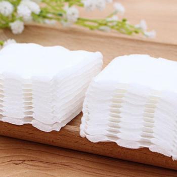 50PCS Cotton Pads for Makeup and Nail Polish