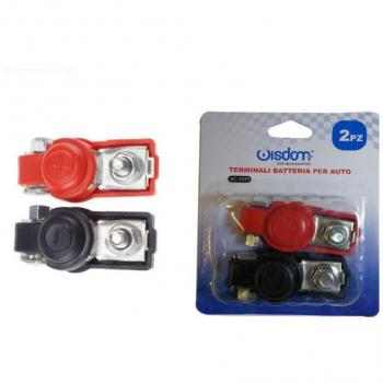 Set 2pz Morsetti Clip Batteria Furgone Ricambi Auto Xc-1075