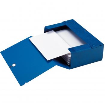Sei Rota 68001607 Cartelle Porta Documenti e Progetti, Dorso 16 cm, Blu