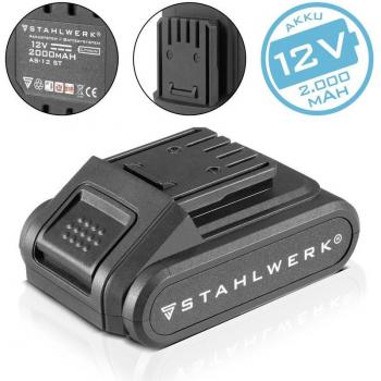 Ricambi Batteria 12V 2Ah Li‑Ion per Avvitatori – Stahlwerk