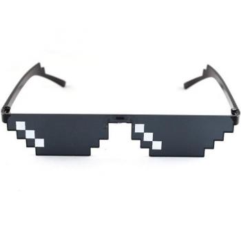 Vintage Pixelated Eyeglasses