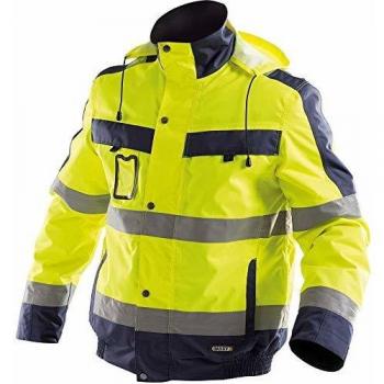 Dassy Lima Warnschutzjacke, Neongelb/Dunkelblau, Größe XS