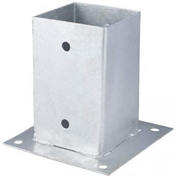 Fissante VerdeLook 91x91 mm, Piastra Metallo Quadrata