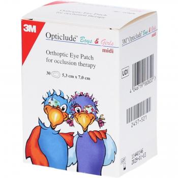 3M Opticlude™ Pansements Oculaires Midi Enfants (30 pcs)