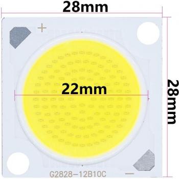 Chip COB LED 60W 28MM Foco Blanco Frío y Cálido