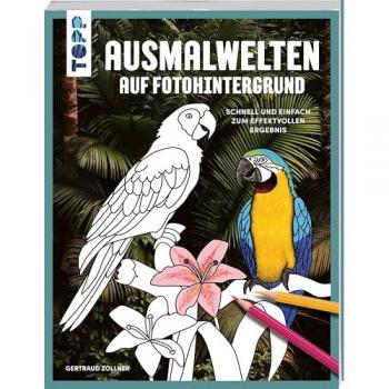 TOPP Ausmalwelten auf Fotohintergrund