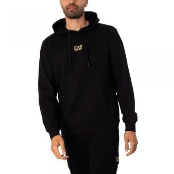 Emporio Armani EA7 Baumwoll-Kapuzenpullover
