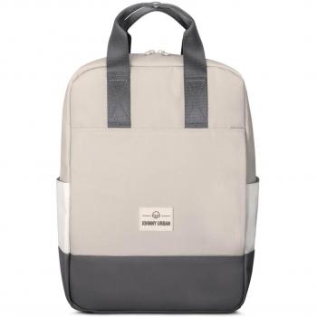 Zaino Johnny Urban Stucco Grigio Scuro e Bianco