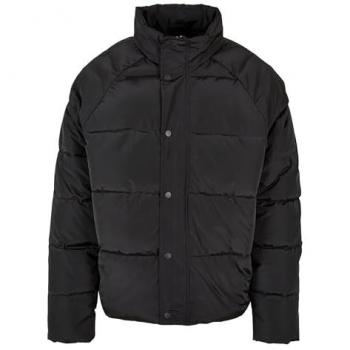 Urban Classics Giacca Puffer Raglan Donna Nero L