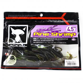 Jackall 4.5 Green Pumpkin Soft Lure – Pine Shrimp AR Custom #944