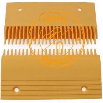 Plaque de peigne plastique escalator L57312013A 192mm, sans trou 145mm, centre 23 dents