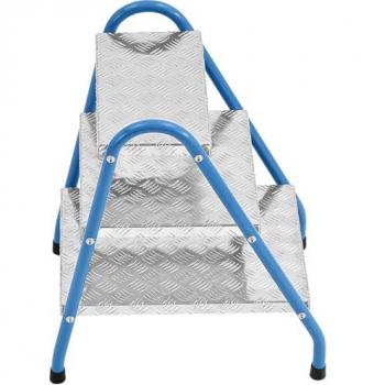 Escabeau en Acier Eurokraft Pro 3 Marches