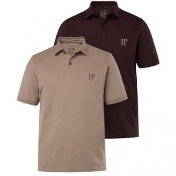 JP1880 Poloshirt, Herren, lila, Größe: XXL, Baumwolle